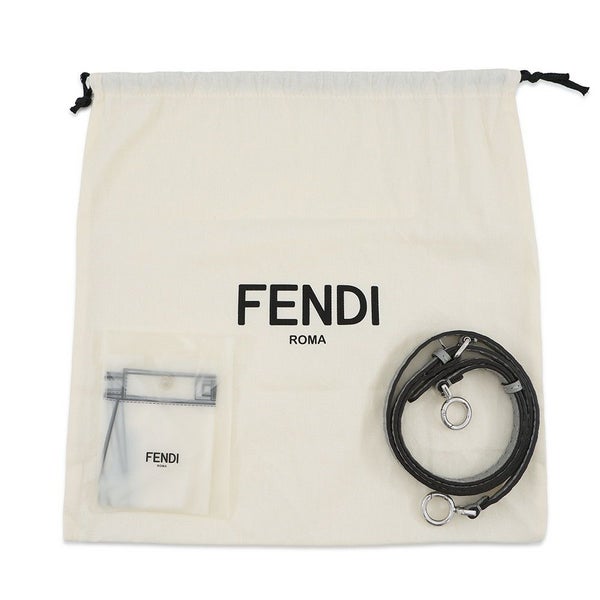 フェンディ ハンドバッグ ミニ ピーカブー セレリア レザー パイソン 8BN244 FENDI バッグ 2WAYショルダーバッグ