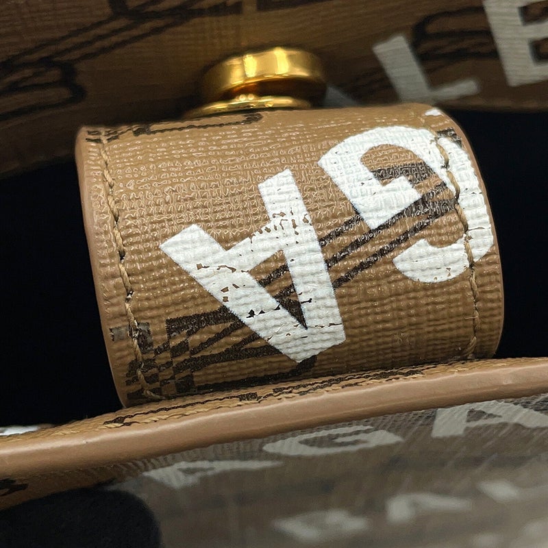 バレンシアガ ハンドバッグ ラージ ショッピングバッグ ロゴ PVC/レザー 693805 BALENCIAGA 2way