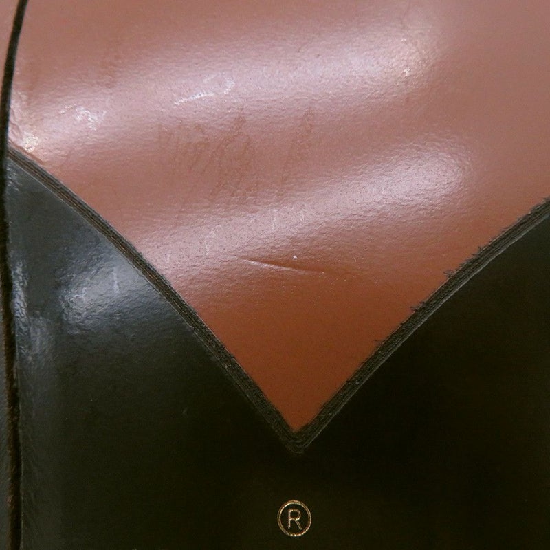 ルイヴィトン ローファー レザー LVロゴ モカシン メンズサイズ9 LOUIS VUITTON ヴィトン 靴 ブラック 黒