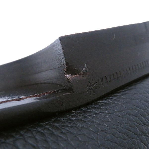 ルイヴィトン ローファー レザー LVロゴ モカシン メンズサイズ9 LOUIS VUITTON ヴィトン 靴 ブラック 黒