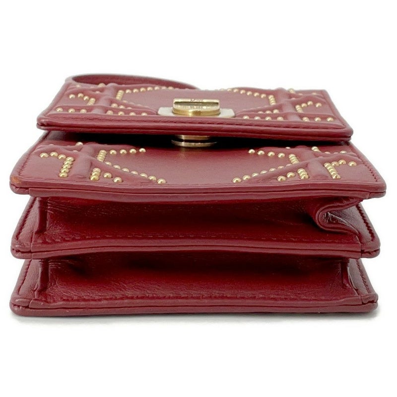 ディオール チェーンショルダーバッグ ディオラマ スタッズ レザー Christian Dior