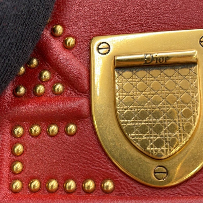 ディオール チェーンショルダーバッグ ディオラマ スタッズ レザー Christian Dior
