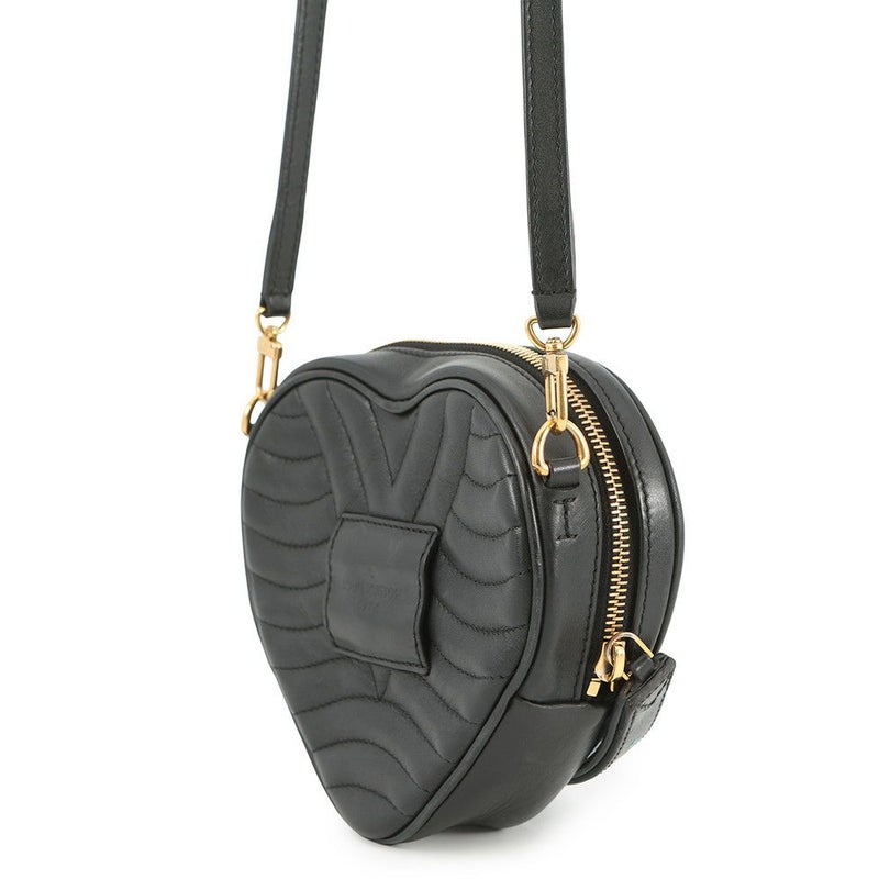 ルイヴィトン ショルダーバッグ カーフレザー ニューウェーブ ハートバッグ M52796 ヴィトン 2way ブラック 黒