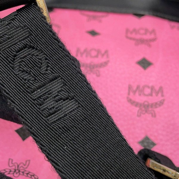 エムシーエム リュックサック ヴィセトス スタークブロック スタッズ バックパック レザー MMK5SVE52PK001 MCM バッグ