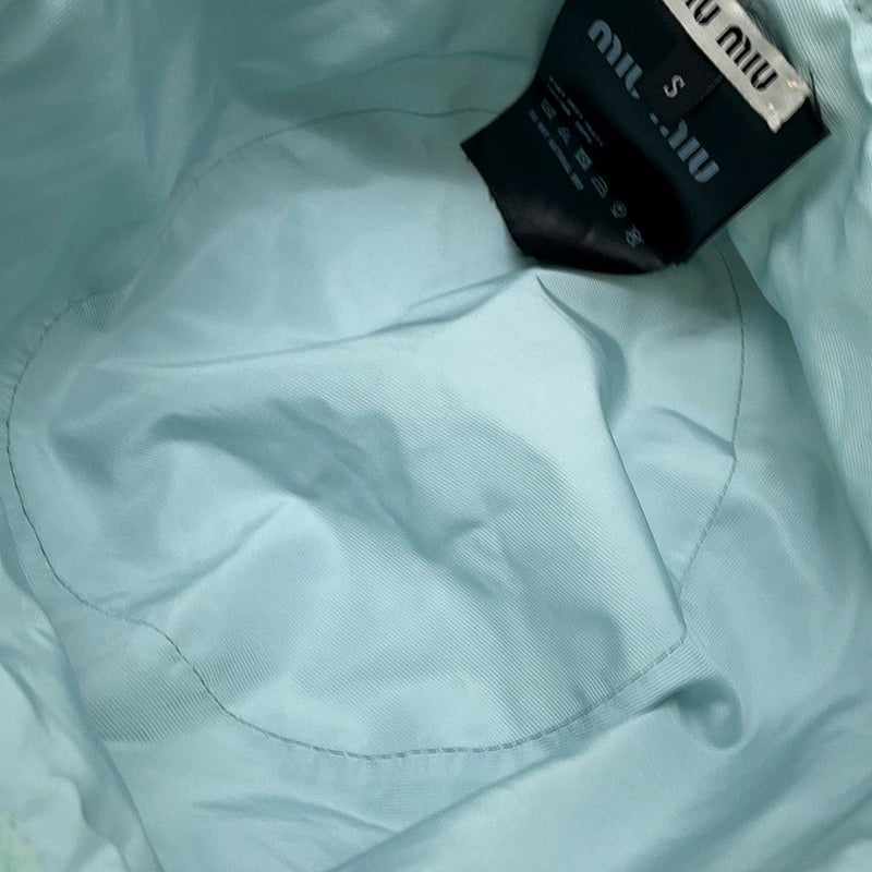 ミュウミュウ ハット ロゴ コットン サイズS MIUMIU 帽子