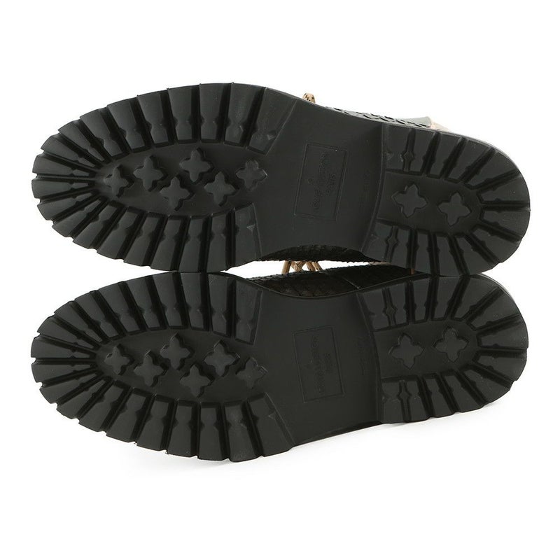 ルイヴィトン ブーツ モノグラム LVアウトランドライン アンクルブーツ パイソン/スエード メンズサイズ6 1/2 LOUIS VUITTON