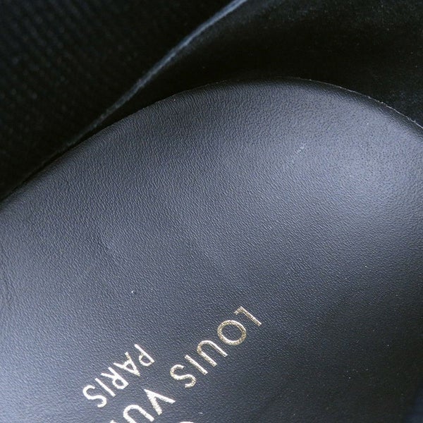 ルイヴィトン ブーツ モノグラム LVアウトランドライン アンクルブーツ パイソン/スエード メンズサイズ6 1/2 LOUIS VUITTON