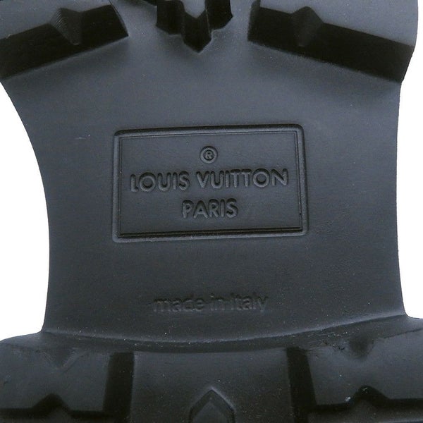 ルイヴィトン ブーツ モノグラム LVアウトランドライン アンクルブーツ パイソン/スエード メンズサイズ6 1/2 LOUIS VUITTON