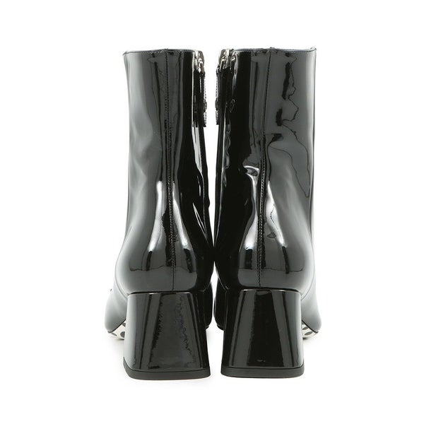 ルイヴィトン ブーツ パテントレザー/インフィニティ・ドット LV × YK ショートブーツ レディースサイズ36 靴 草間彌生 ブラック 黒