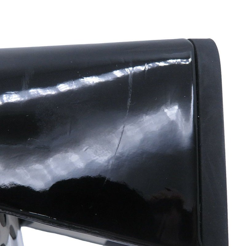 ルイヴィトン ブーツ パテントレザー/インフィニティ・ドット LV × YK ショートブーツ レディースサイズ36 靴 草間彌生 ブラック 黒