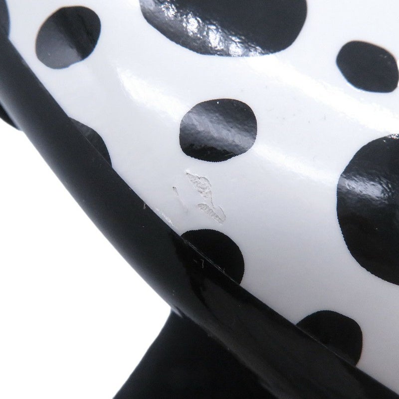 ルイヴィトン ブーツ パテントレザー/インフィニティ・ドット LV × YK ショートブーツ レディースサイズ36 靴 草間彌生 ブラック 黒