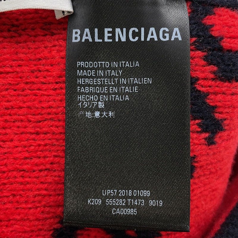 バレンシアガ ニット帽 ロゴ ウール BALENCIAGA 帽子