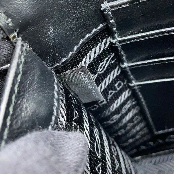 プラダ クラッチバッグ サフィアーノ クラッチ レザー 2VF056 PRADA 黒 セカンドバッグ