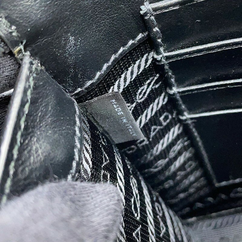 プラダ クラッチバッグ サフィアーノ クラッチ レザー 2VF056 PRADA 黒 セカンドバッグ