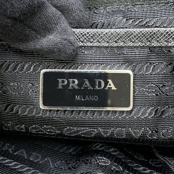 プラダ リュック ハート柄 ナイロン 1BZ006 PRADA バックパック バッグ 黒