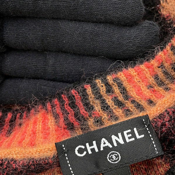 シャネル ニット レオパード セーター カシミア モヘア レディースサイ36 P75361 CHANEL トップス