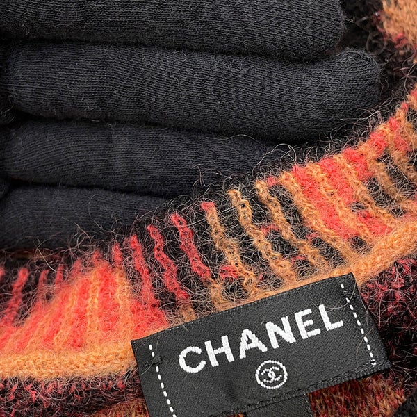 シャネル ニット レオパード セーター カシミア モヘア レディースサイ36 P75361 CHANEL トップス