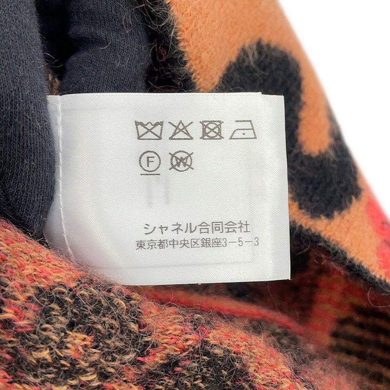 シャネル ニット レオパード セーター カシミア モヘア レディースサイ36 P75361 CHANEL トップス