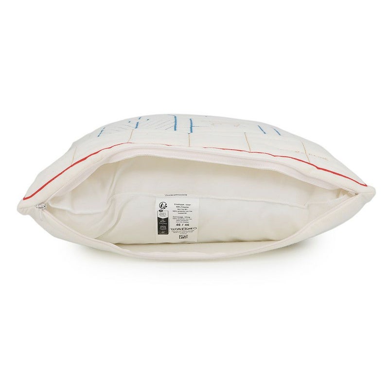 エルメス クッション カバン 刺繍 ウール カシミヤ HERMES インテリア