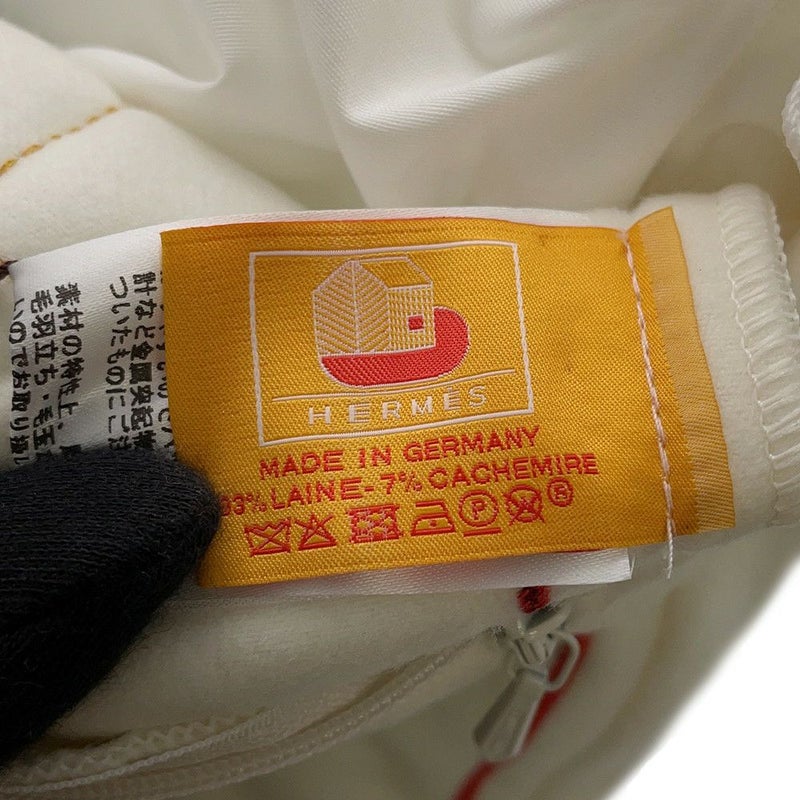 エルメス クッション カバン 刺繍 ウール カシミヤ HERMES インテリア