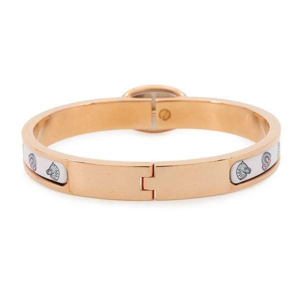 エルメス ブレスレット シェーヌダンクル ミニクリック PM ファニー・アイスクリーム ジャスミン/ピンクゴールド金具