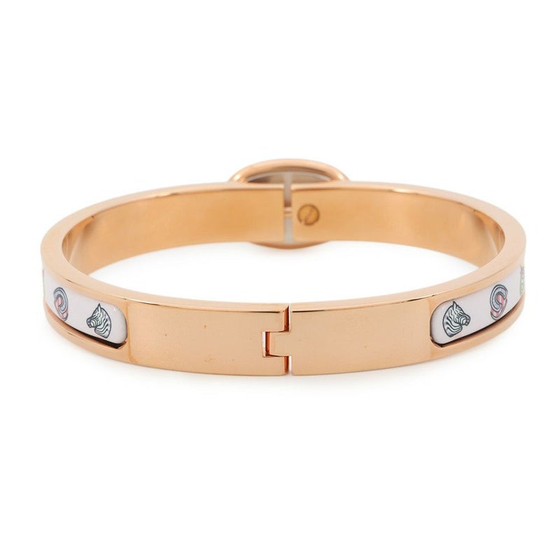 エルメス ブレスレット シェーヌダンクル ミニクリック PM ファニー・アイスクリーム ジャスミン/ピンクゴールド金具