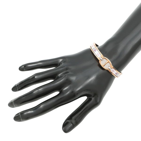 エルメス ブレスレット シェーヌダンクル ミニクリック PM ファニー・アイスクリーム ジャスミン/ピンクゴールド金具