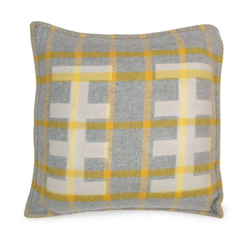 エルメス クッション エシェル ウール HERMES インテリア