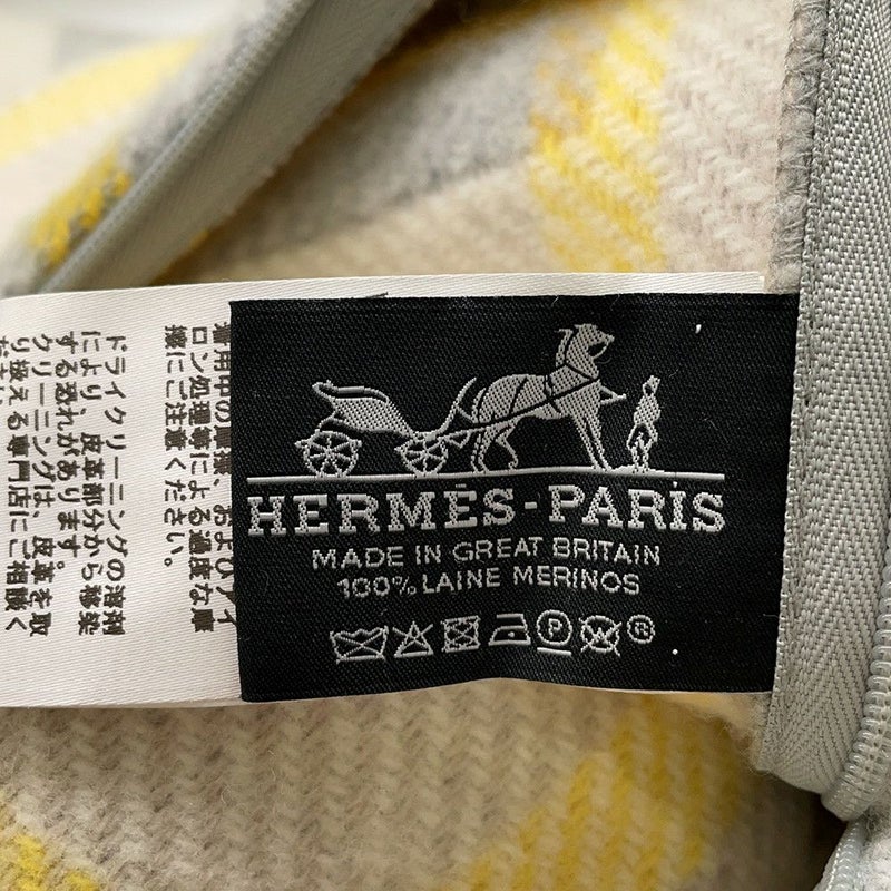 エルメス クッション エシェル ウール HERMES インテリア