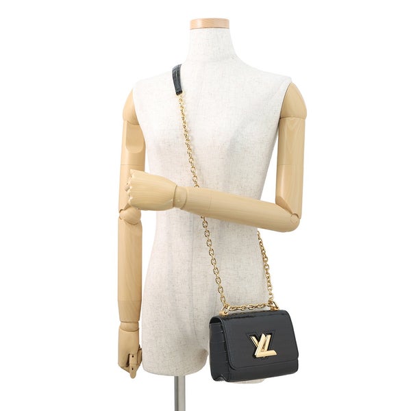 ルイヴィトン チェーンショルダーバッグ クロコダイル ツイストMINI N95388 LOUIS VUITTON バッグ 2way