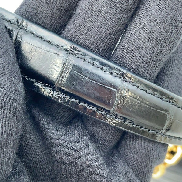 ルイヴィトン チェーンショルダーバッグ クロコダイル ツイストMINI N95388 LOUIS VUITTON バッグ 2way