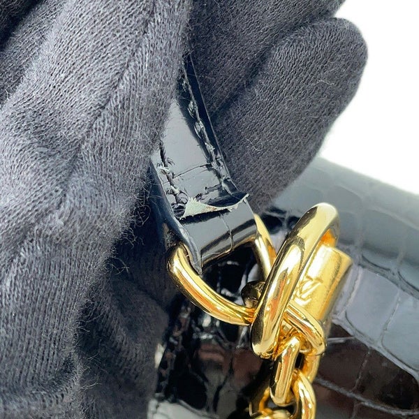 ルイヴィトン チェーンショルダーバッグ クロコダイル ツイストMINI N95388 LOUIS VUITTON バッグ 2way