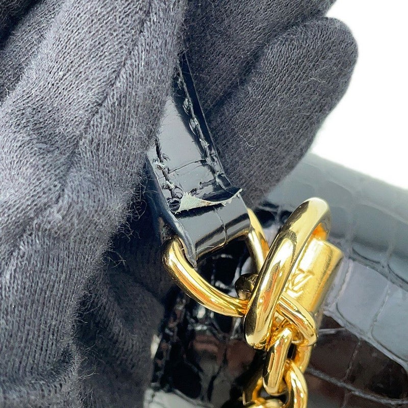 ルイヴィトン チェーンショルダーバッグ クロコダイル ツイストMINI N95388 LOUIS VUITTON バッグ 2way