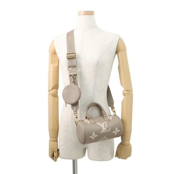 ルイヴィトン ハンドバッグ バイカラーモノグラム・アンプラント パピヨン BB M46031 ヴィトン バッグ 2way ショルダーバッグ