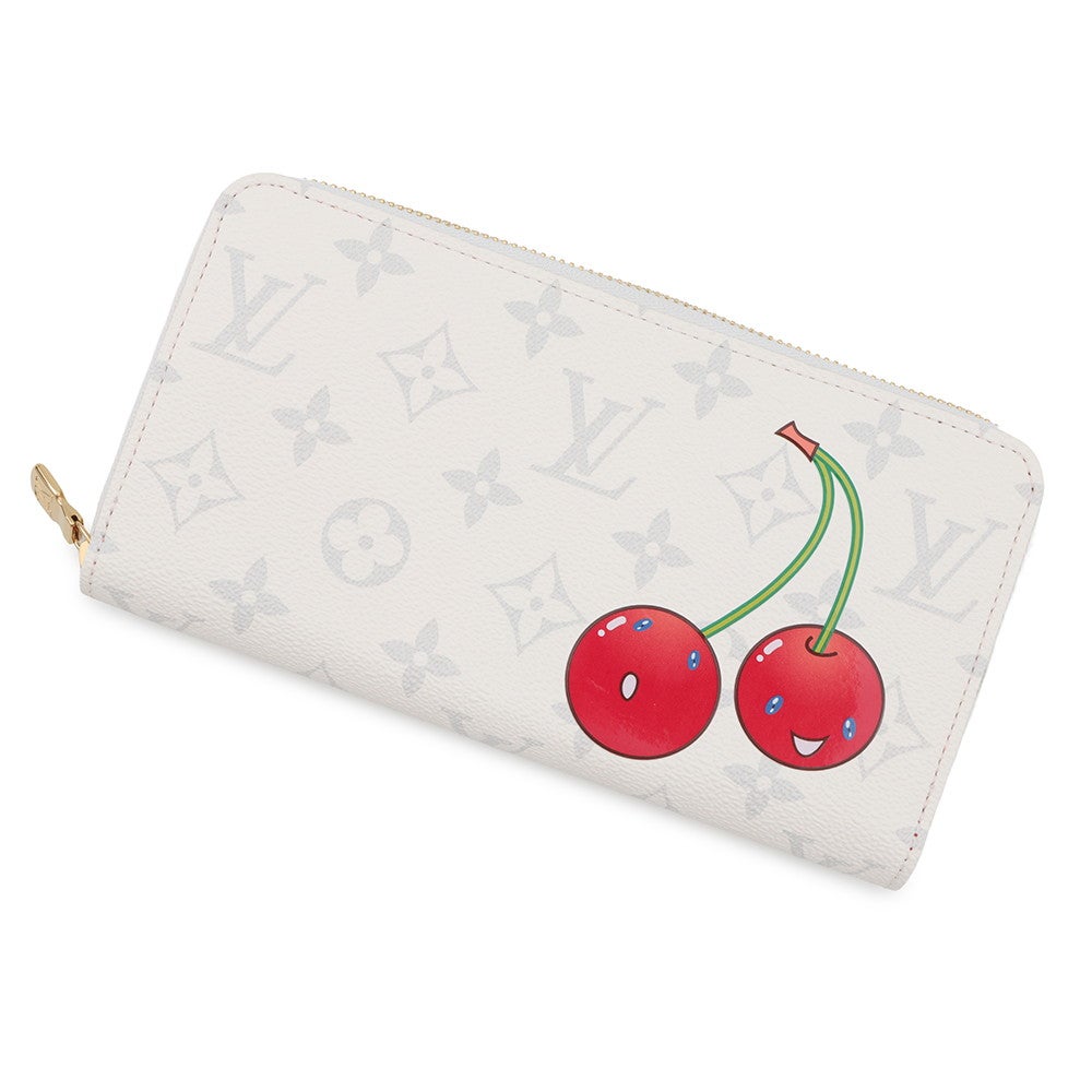 ルイヴィトン 長財布 モノグラム・チェリー LV × TM ジッピー