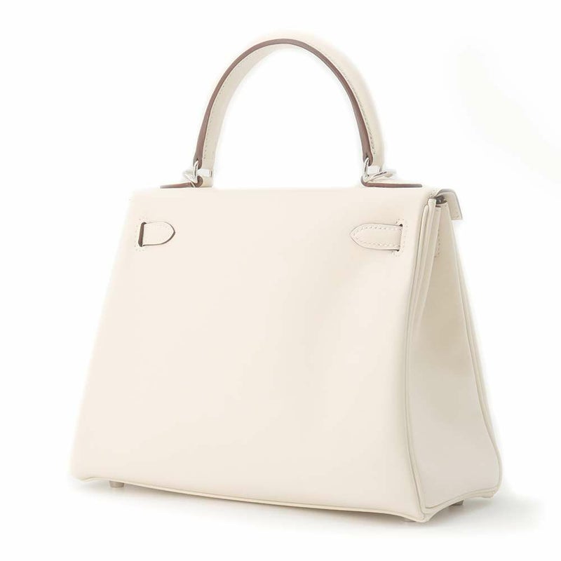エルメス ハンドバッグ ケリー25 内縫い IN AND OUT ナタ/シルバー金具 スイフト Z刻印 HERMES Kelly 2wayバッグ