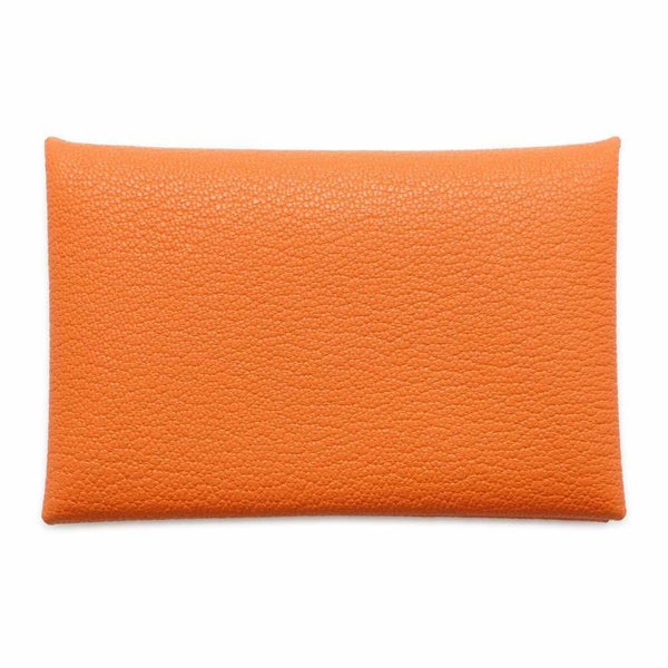 エルメス カードケース カルヴィ フー シェブルミゾル B刻印 HERMES 名刺入れ シェーブル