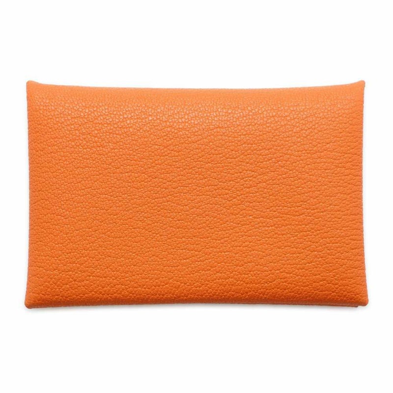 エルメス カードケース カルヴィ フー シェブルミゾル B刻印 HERMES 名刺入れ シェーブル