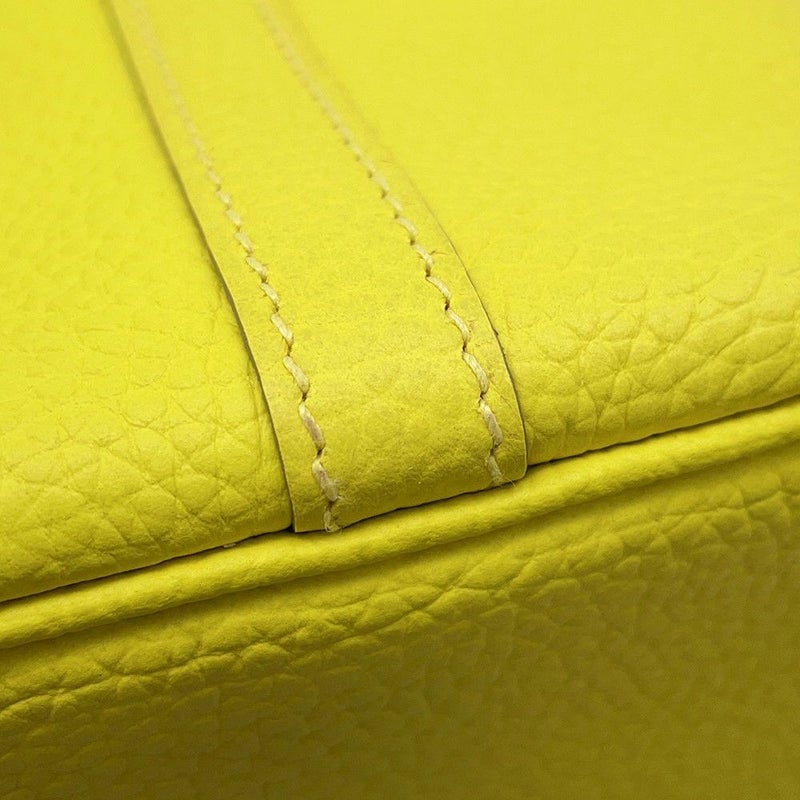 エルメス ハンドバッグ ピコタンロックPM ライム/シルバー金具 トリヨンクレマンス B刻印