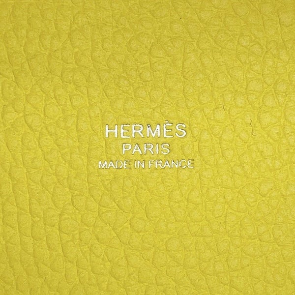 エルメス ハンドバッグ ピコタンロックPM ライム/シルバー金具 トリヨンクレマンス B刻印