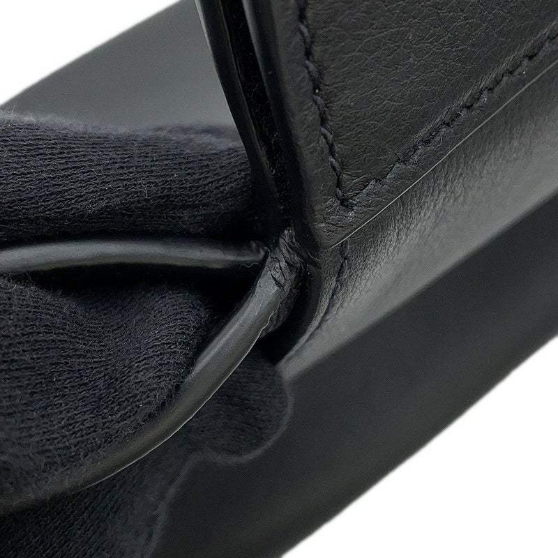 プラダ ハンドバッグ ミディアム トート レザー 1BG533 PRADA 黒