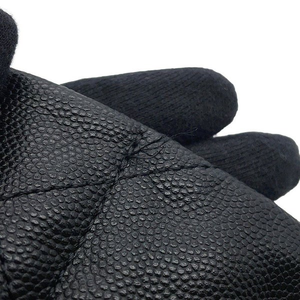 シャネル チェーンショルダーバッグ CHANEL22 スモール キャビアスキン AS3260 CHANEL ポーチ付き 黒