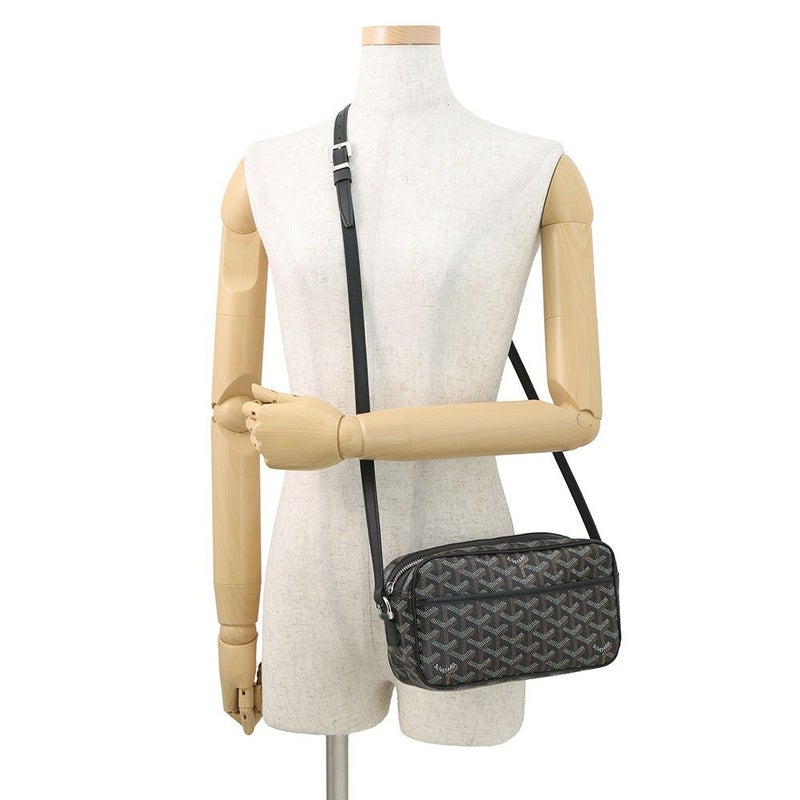 ゴヤール ショルダーバッグ カップヴェールPM PVC レザー CAPVE2PMLTY01CL01P GOYARD 黒