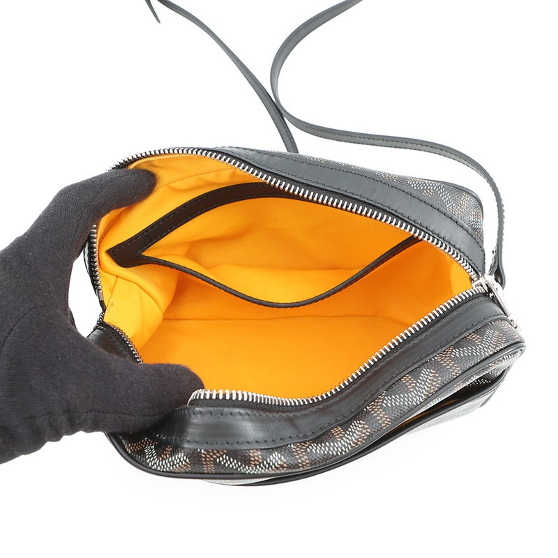 ゴヤール ショルダーバッグ カップヴェールPM PVC レザー CAPVE2PMLTY01CL01P GOYARD 黒