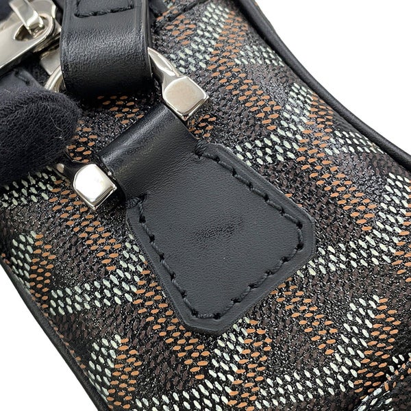 ゴヤール ショルダーバッグ カップヴェールPM PVC レザー CAPVE2PMLTY01CL01P GOYARD 黒