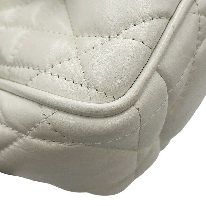 クリスチャン・ディオール ショルダーバッグ マクロカナージュ ディオールキャンプ スモール M1243BNEY 白