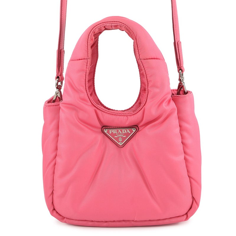 プラダ ハンドバッグ Re-Nylon トライアングルロゴ ミニ ナイロン 1BA359 PRADA 2way