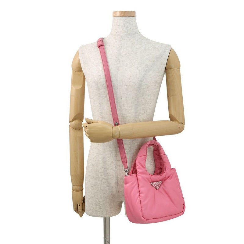 プラダ ハンドバッグ Re-Nylon トライアングルロゴ ミニ ナイロン 1BA359 PRADA 2way