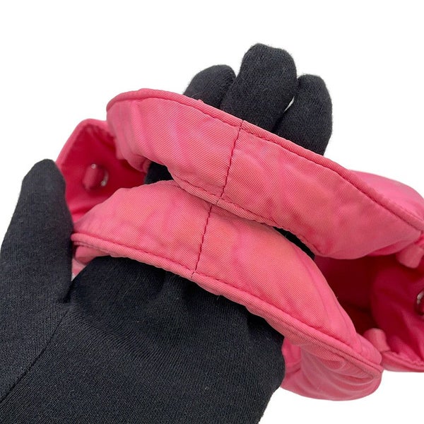 プラダ ハンドバッグ Re-Nylon トライアングルロゴ ミニ ナイロン 1BA359 PRADA 2way