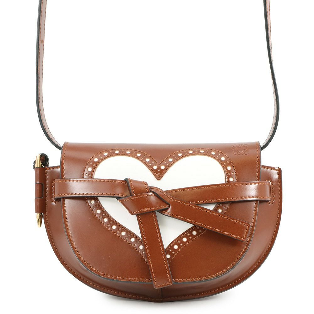 ロエべ ショルダーバッグ ハートモチーフ ゲート デュアル ミニ レザー LOEWE ロエべ ショルダーバッグ ハートモチーフ ゲート デュアル ミニ レザー